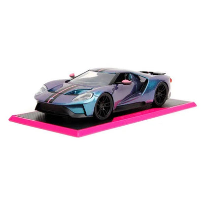 Jada Pink Slips 2017 Ford GT Die-cast Car (1:24, Blue)