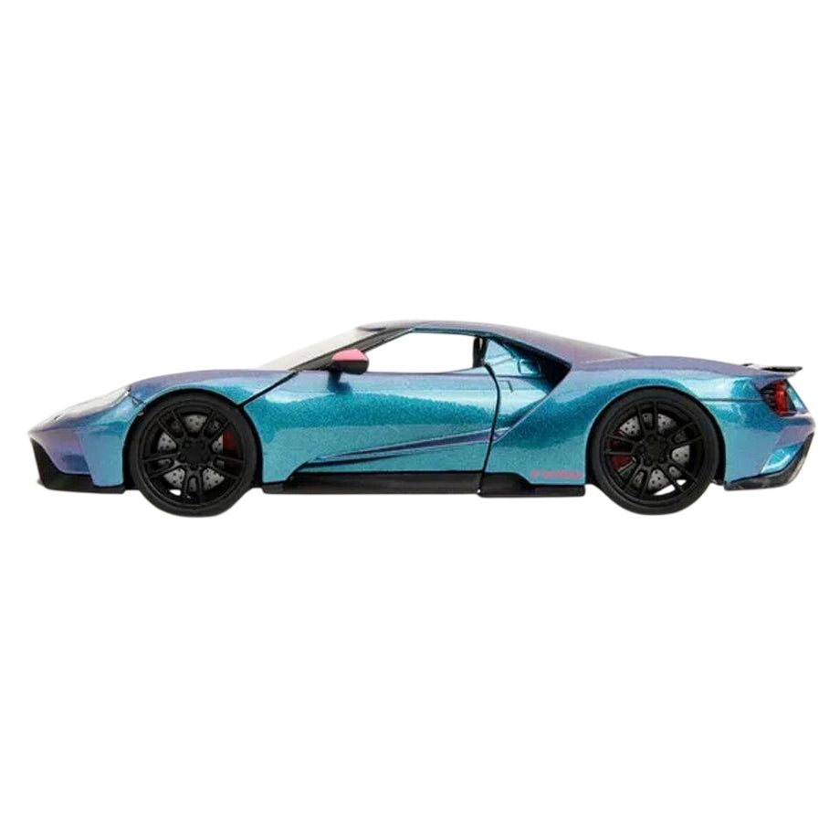 Jada Pink Slips 2017 Ford GT Die-cast Car (1:24, Blue)