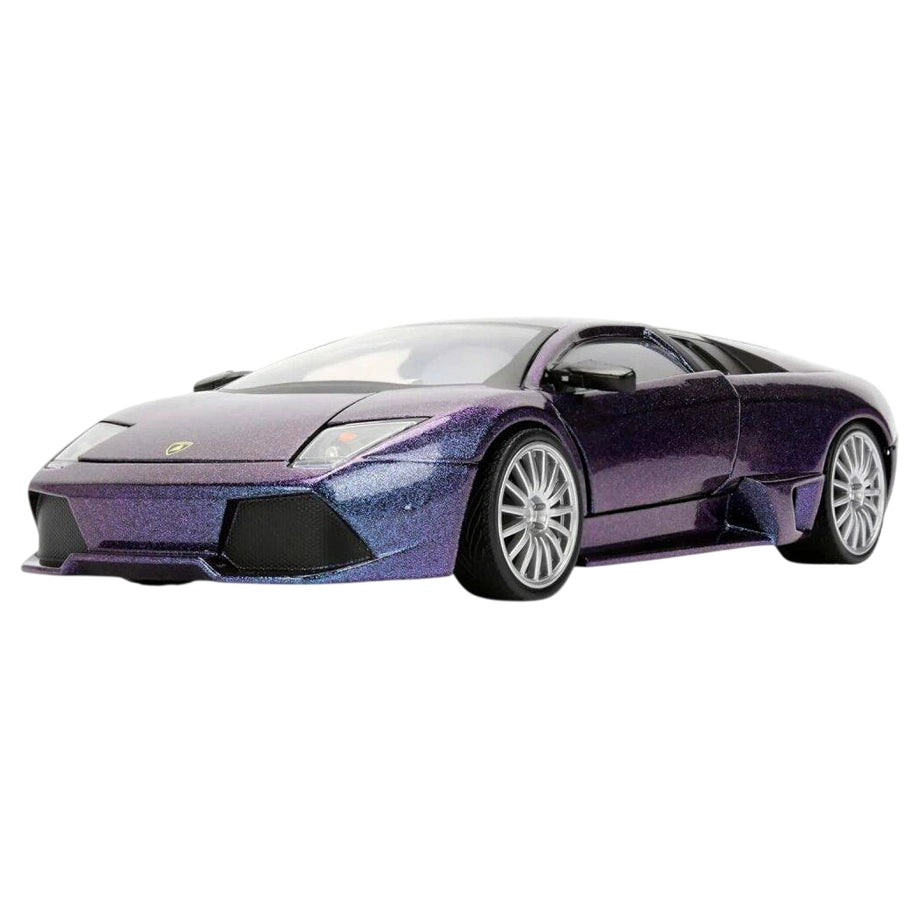 Jada Pink Slips Lamborghini Murciélago LP 640 Die-cast Car (1:24, Purple)