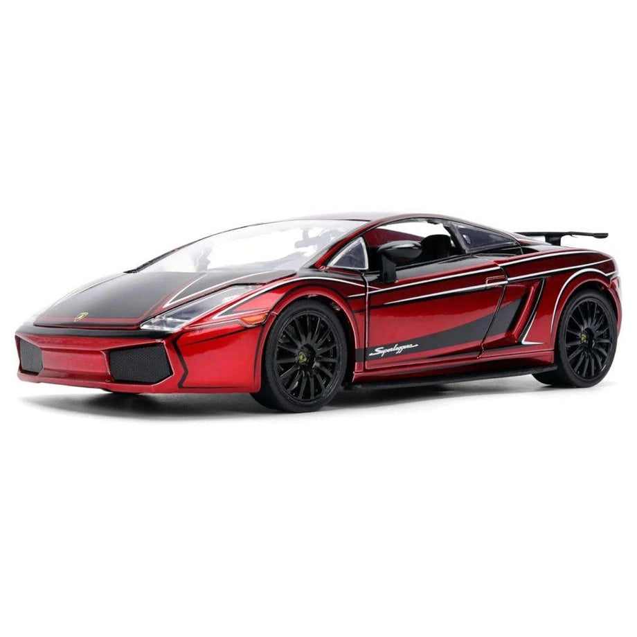 Jada Pink Slips Lamborghini Gallardo Die-cast Car (1:24, Red/Black)