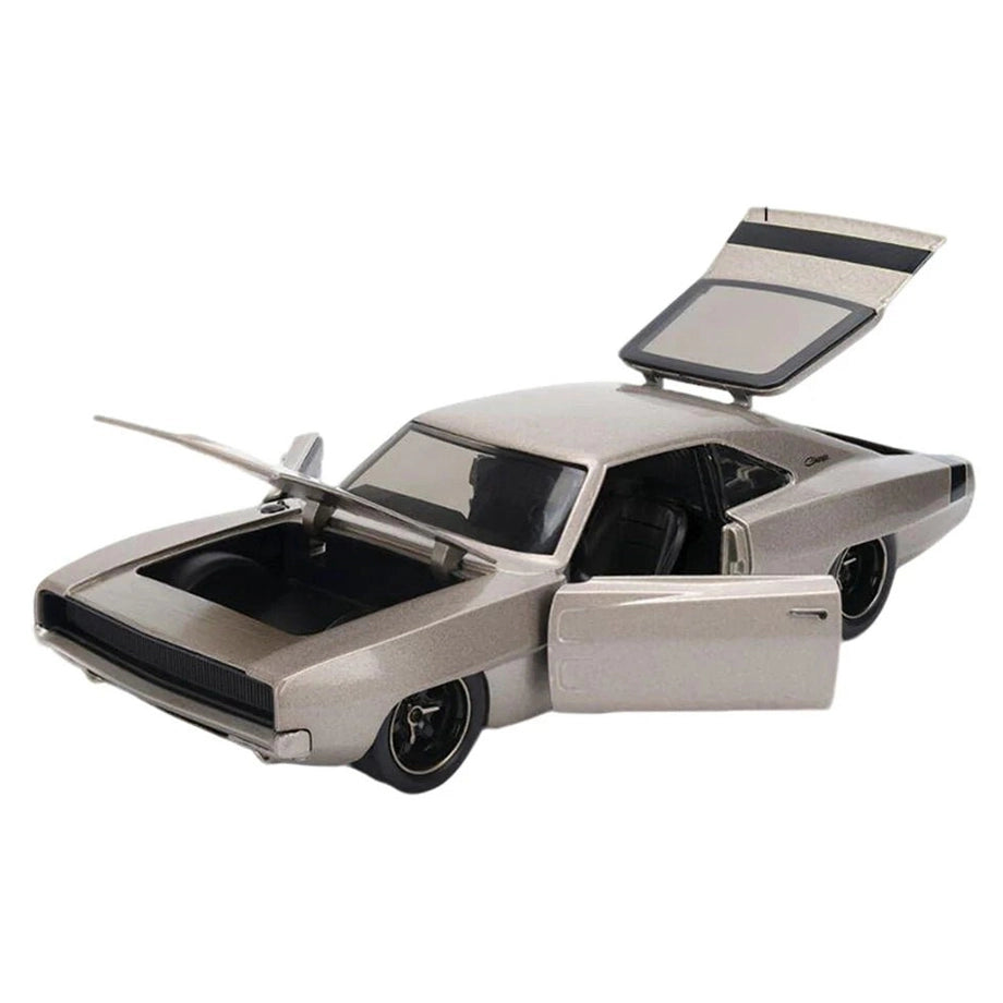Jada Pink Slips 1968 Dodge Charger Widebody Die-cast Car (1:24, Beige)