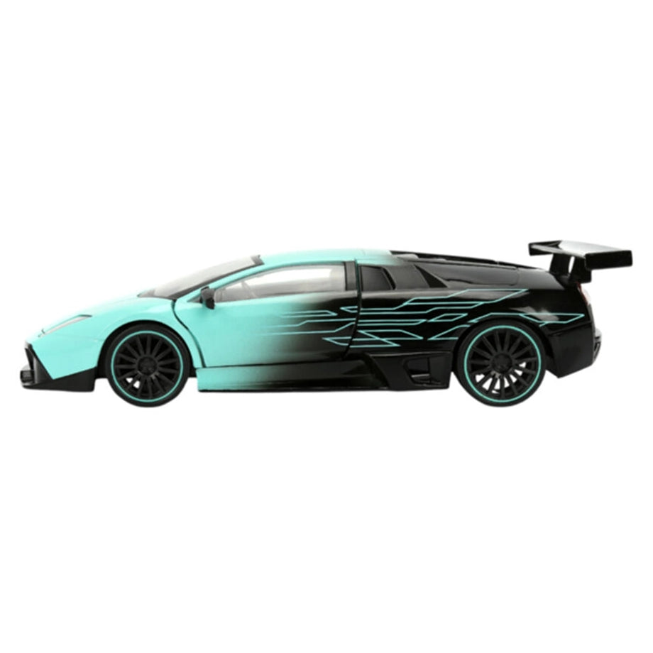 Jada Pink Slips Lamborghini Murciélago LP 640 Die-cast Car (1:24, Mint Green/Black)
