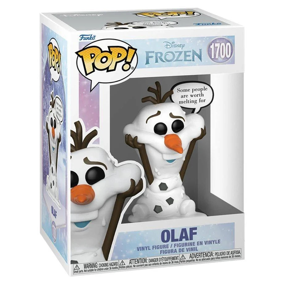 Funko POP! Disney Frozen Olaf (Worth Melting For) Vinyl Figure (9.1 cm)