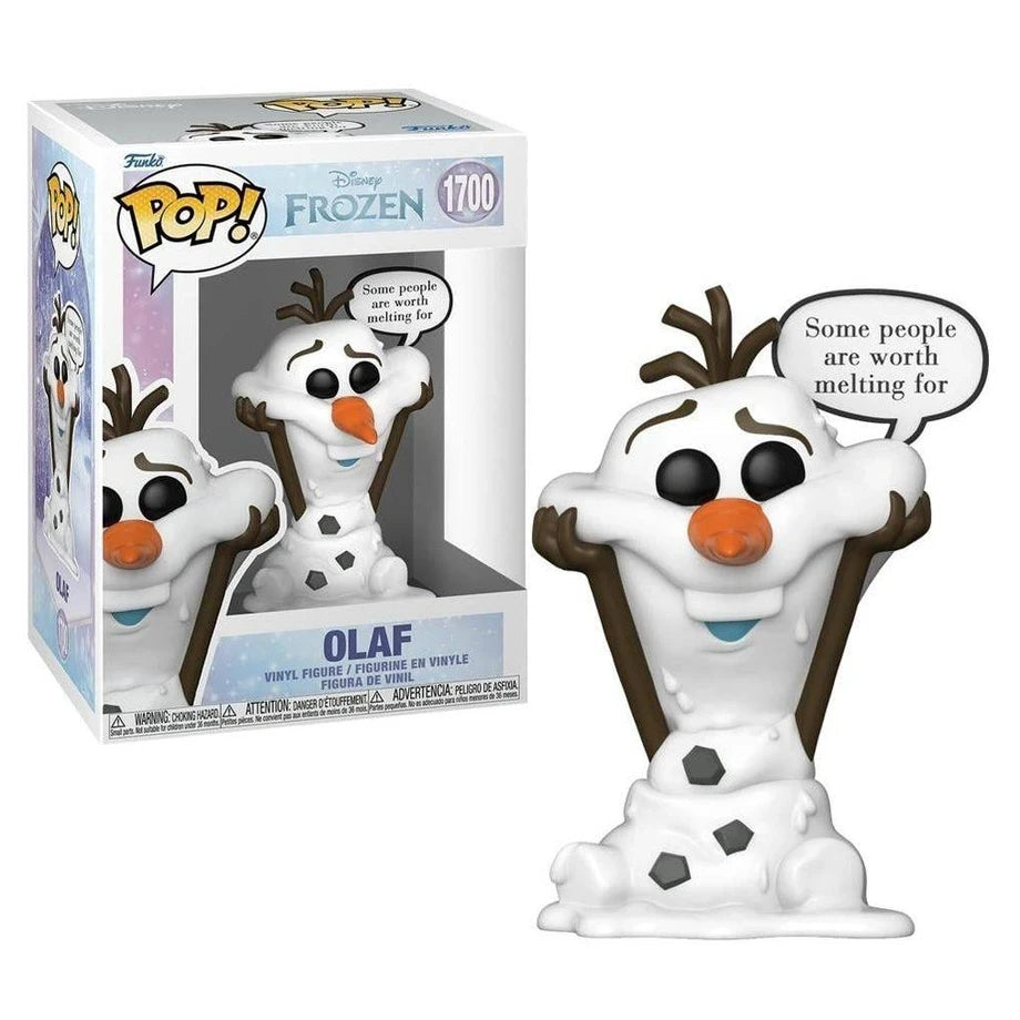 Funko POP! Disney Frozen Olaf (Worth Melting For) Vinyl Figure (9.1 cm)