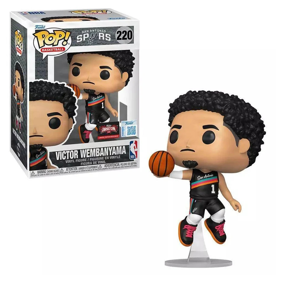 Funko POP! NBA San Antonio Spurs Victor Wembanyama City Edition Vinyl Figure (13 cm)
