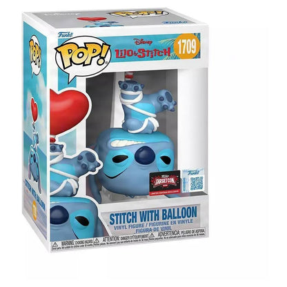 Funko POP! Disney Lilo & Stitch Stitch with Balloon Vinyl Figure (14 cm)