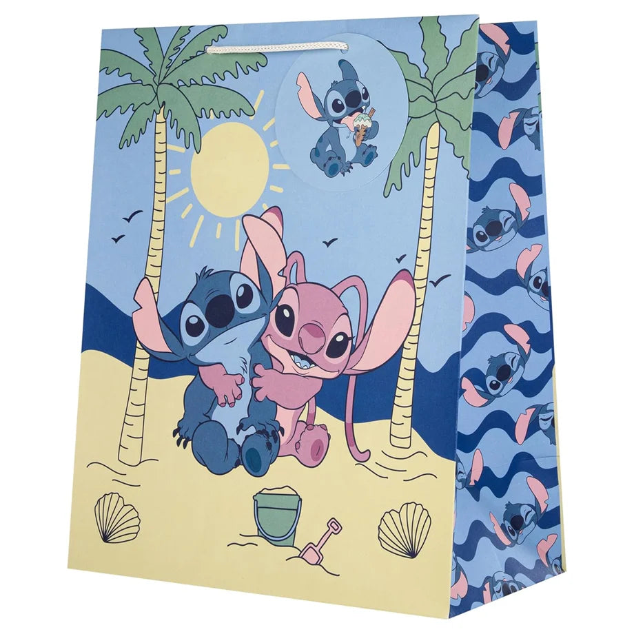 Hallmark Disney Lilo & Stitch Large Gift Bag (26.5 x 14.6 x 33 cm)