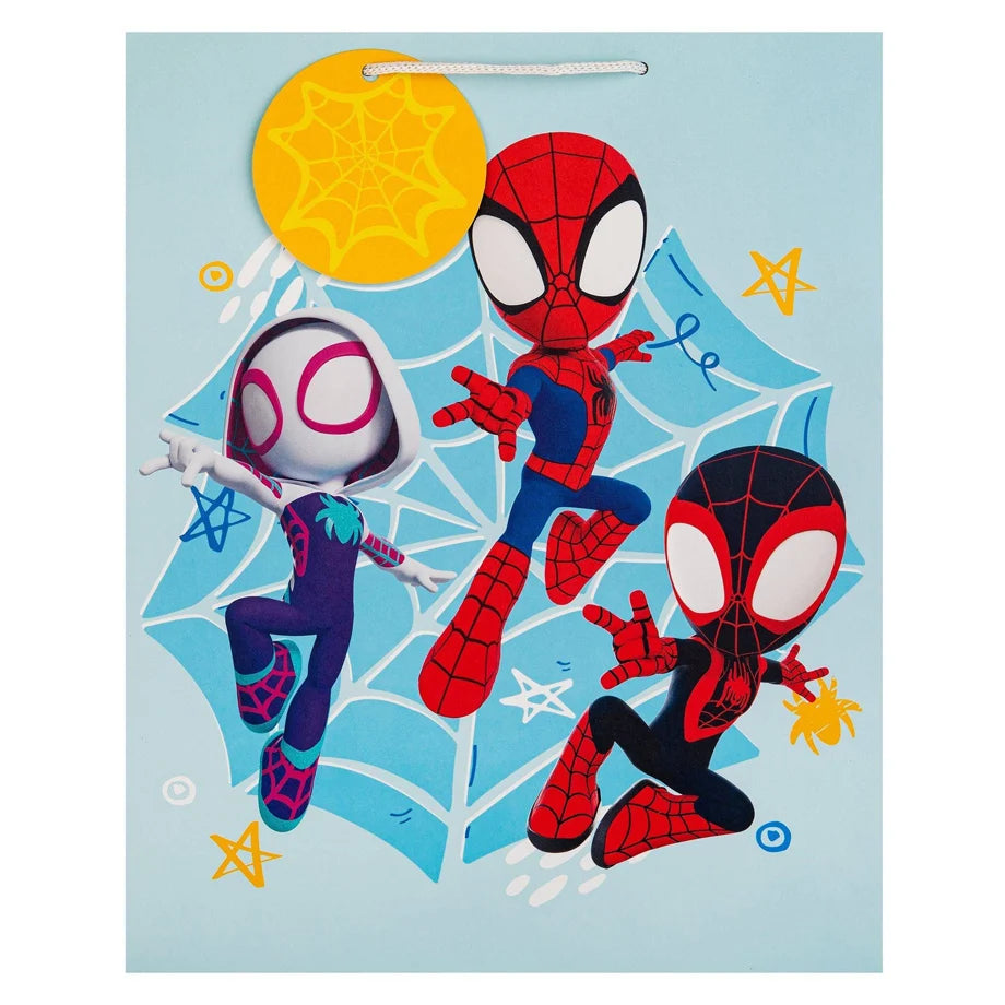 Hallmark Marvel Spidey and His Amazing Friends Large Gift Bag