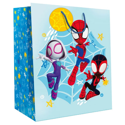 Hallmark Marvel Spidey and His Amazing Friends Large Gift Bag