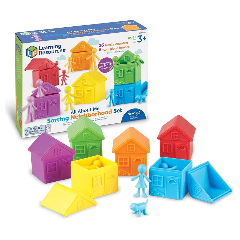 Learning Resources All About Me Sorting Neighbourhood Playset