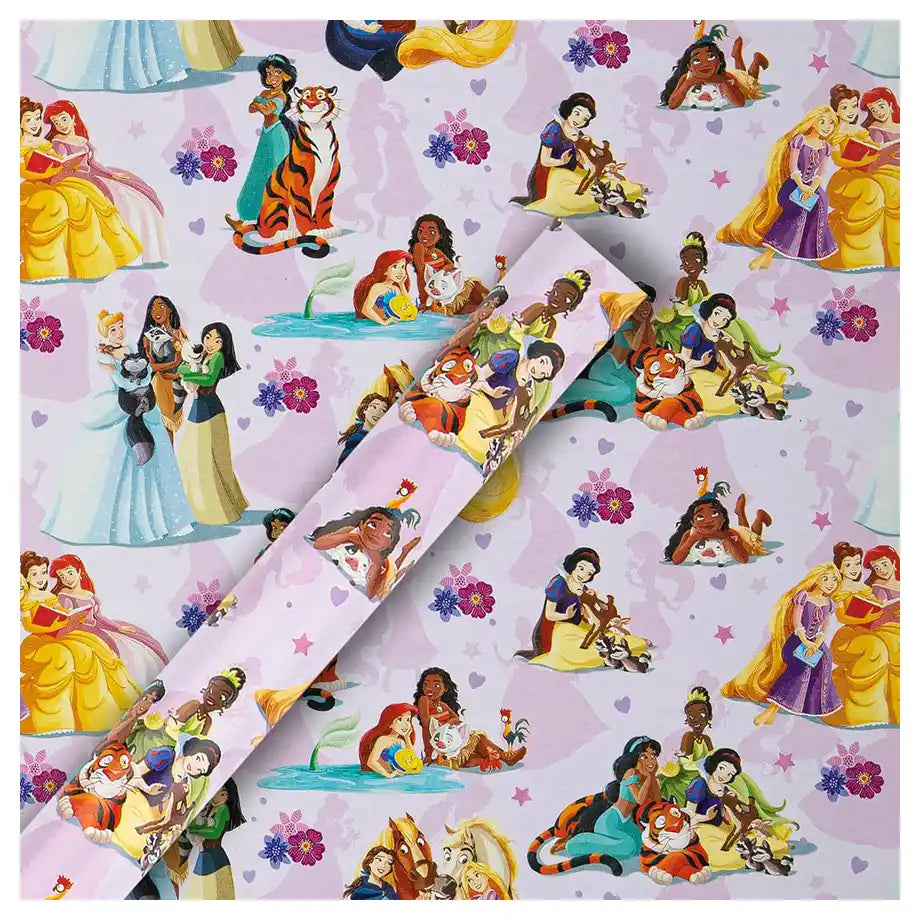 Hallmark Disney Princess & Pets Gift Roll Wrap (2 m)