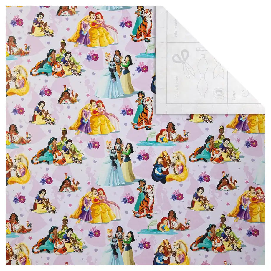 Hallmark Disney Princess & Pets Gift Roll Wrap (2 m)