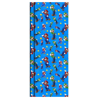 Hallmark Nintendo Super Mario Gift Roll Wrap (2 m)