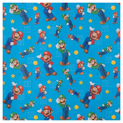 Hallmark Nintendo Super Mario Gift Roll Wrap (2 m)