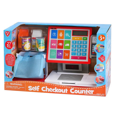 Playgo Self Checkout Counter Playset (27 Pieces)