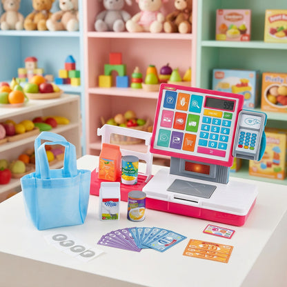 Playgo Self Checkout Counter Playset (27 Pieces)