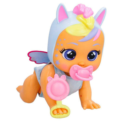 Cry Babies Crawling Jenna 4 Pattes Interactive Doll (24.5 cm)