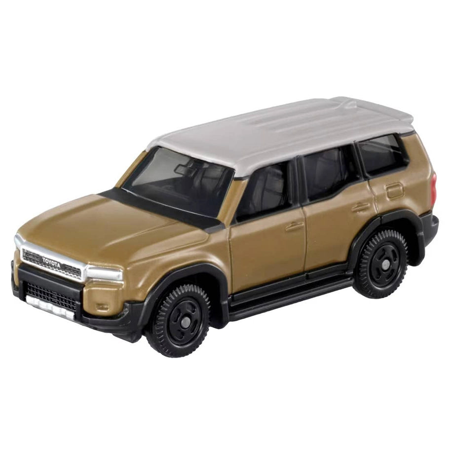 Takara Tomy Tomica 17 Toyota Land Cruiser 250 Die-cast Car (1:66, Yellow/Gold)