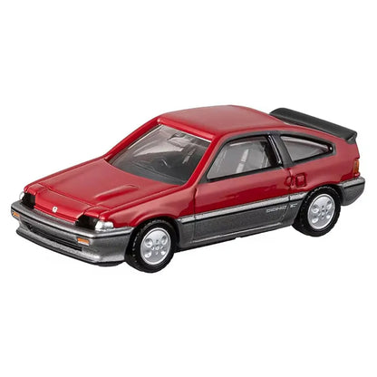 Takara Tomy Tomica Premium 16 Honda Ballade Sports CR-X Die-cast Car (1:62, Red/Gray)