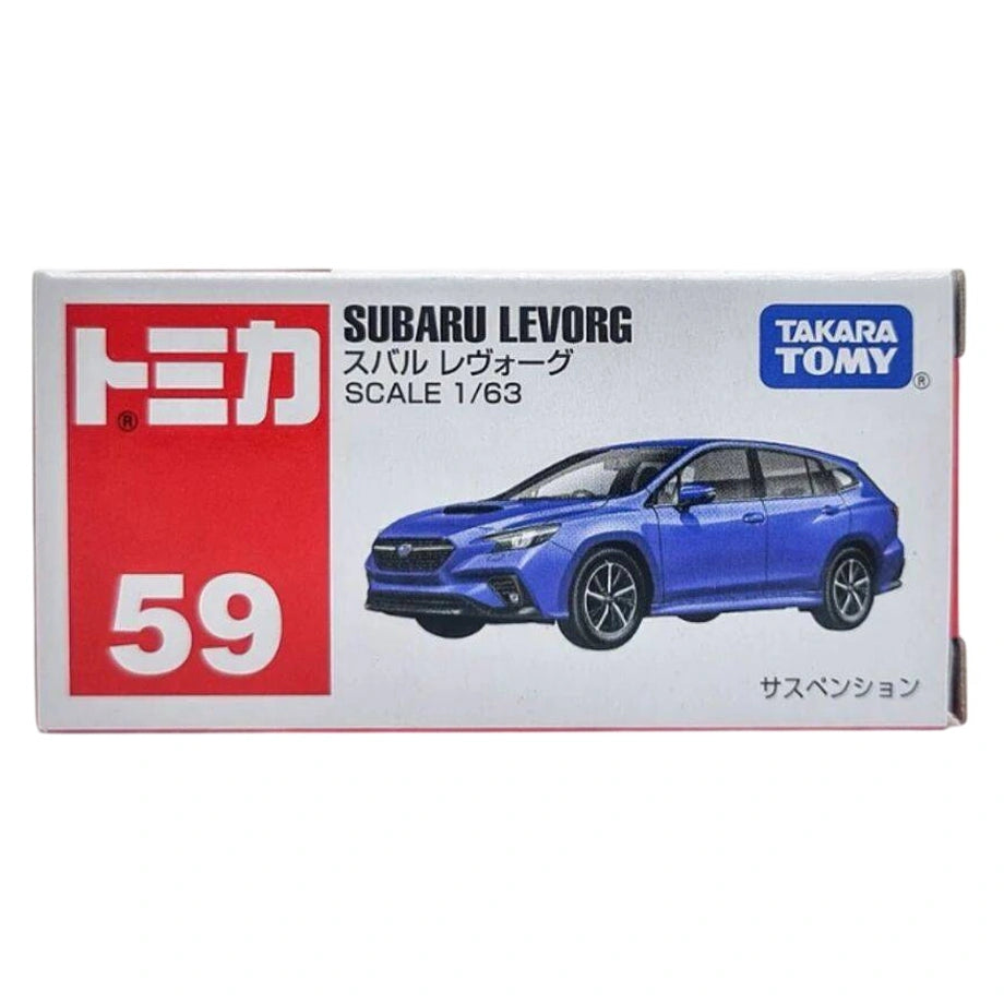 Takara Tomy Tomica 59 Subaru Levorg Die-cast Car (1:63, Blue)