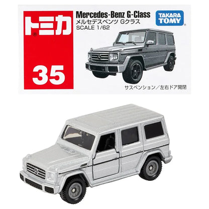 Takara Tomy Tomica 35 Mercedes-Benz G-Class Die-cast Car (1:62, Silver)