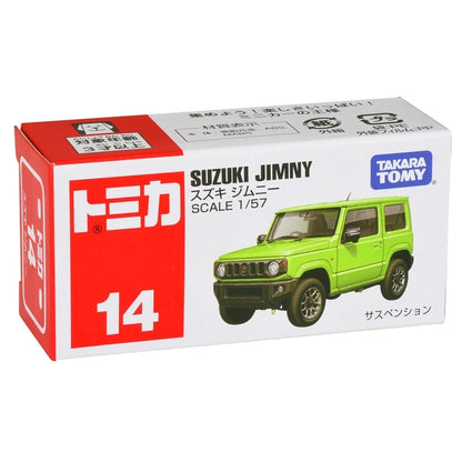 Takara Tomy Tomica 14 Suzuki Jimny Die-cast Car (1:57, Green)