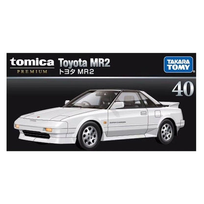 Takara Tomy Tomica 40 Premium Toyota MR2 Die-cast Car (1:64, White)