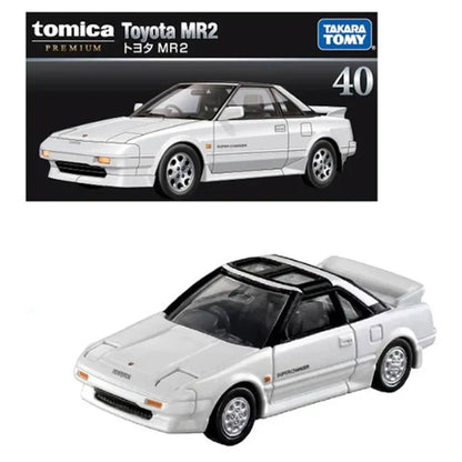 Takara Tomy Tomica 40 Premium Toyota MR2 Die-cast Car (1:64, White)