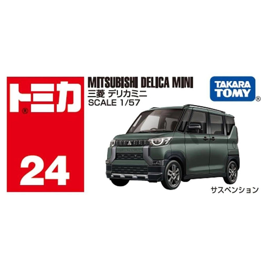 Takara Tomy Tomica 24 Mitsubishi Delica Mini Die-cast Car (1:57, Green)