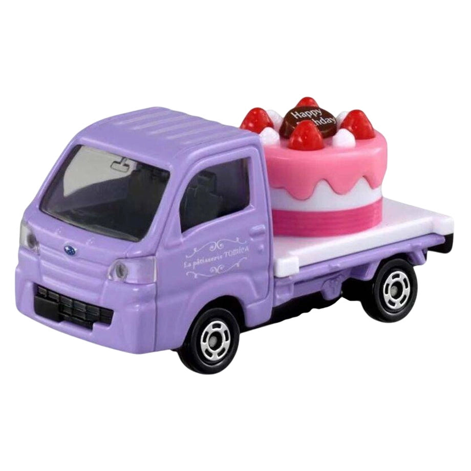 Takara Tomy Tomica 27 Subaru Sambar Cake Die-cast Truck (1:55, Purple)