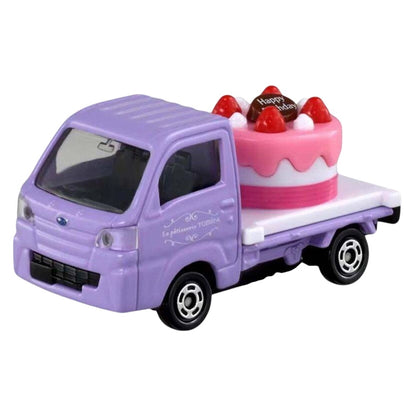 Takara Tomy Tomica 27 Subaru Sambar Cake Die-cast Truck (1:55, Purple)