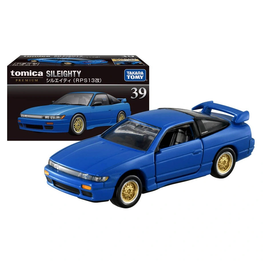 Takara Tomy Tomica Premium 39 Nissan Sileighty (RPS13) Die-cast Car (1:62, Blue)