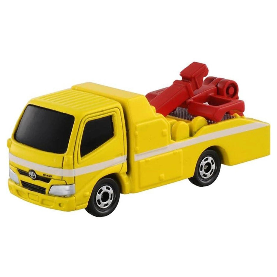 Takara Tomy Tomica 5 Toyota Dyna Wrecker Die-cast Truck (7 cm, Yellow/Red)