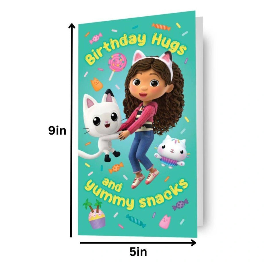 Danilo Gabby’s Dollhouse Birthday Greeting Card (12.7 x 22.86 cm)