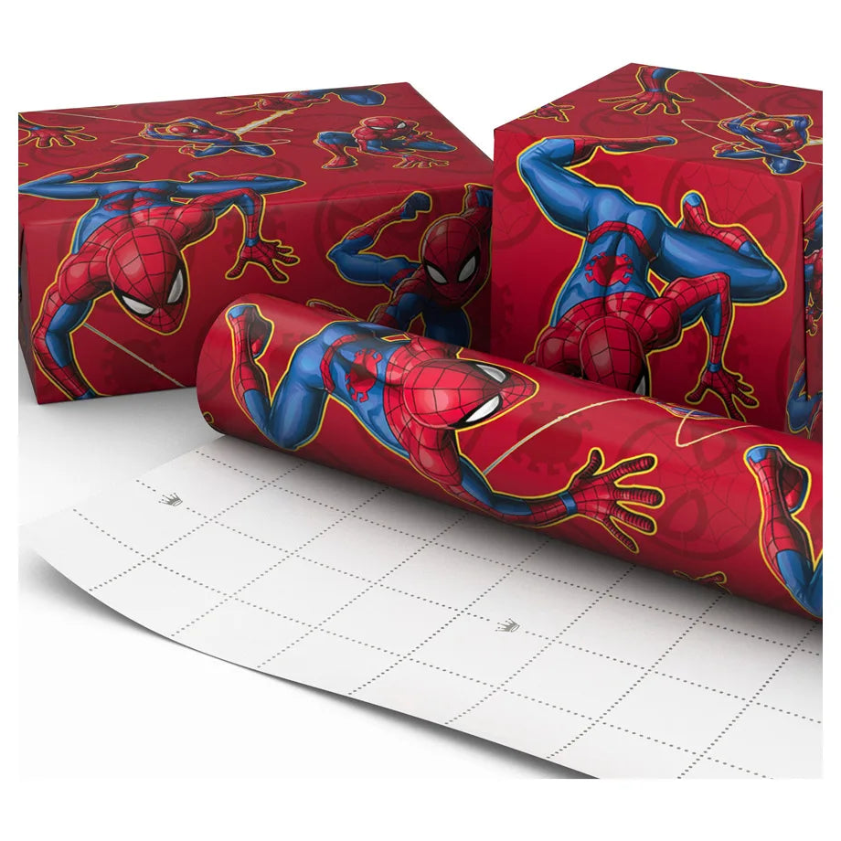 Hallmark Marvel Spider-Man Gift Roll Wrap (2 m, Red)