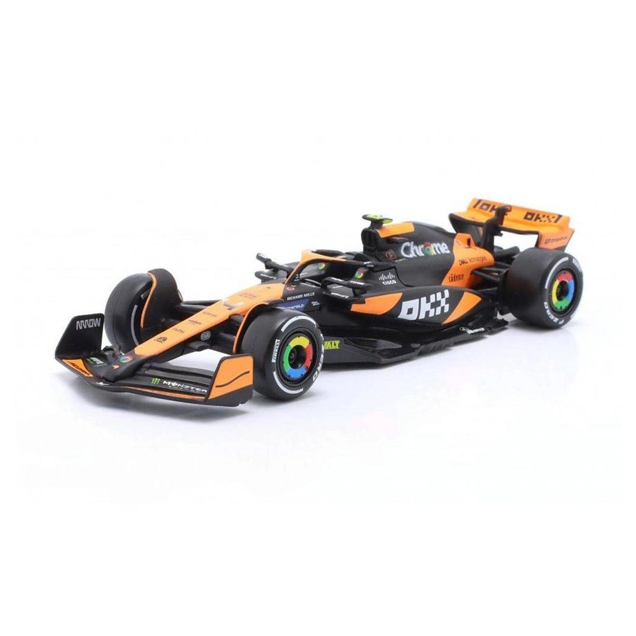 Bburago McLaren MCL38 Race Car (Orange/Black)