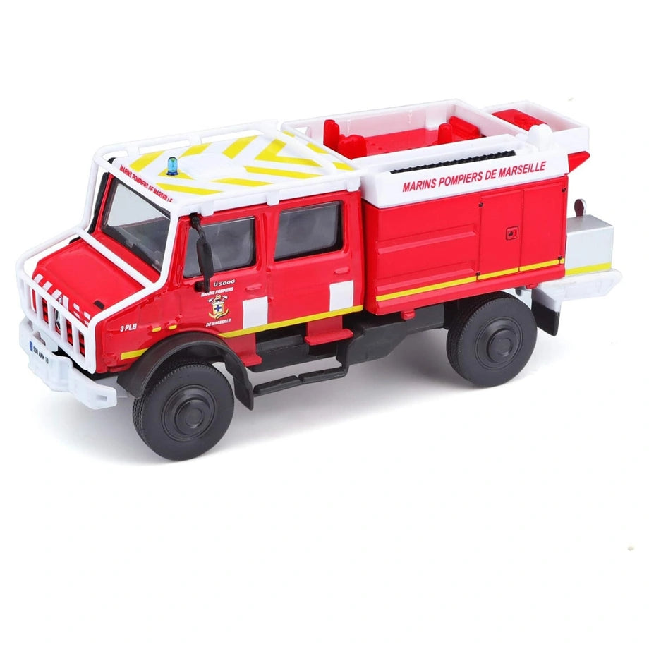 Bburago Mercedes-Benz Unimog U5023 Vehicle (1:52, Red)
