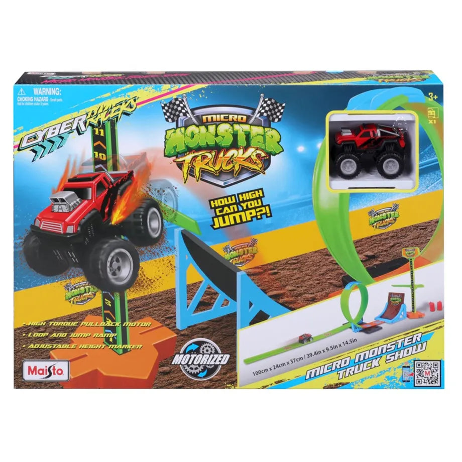 Maisto Cyber Racers Pro Monster Truck Track Set