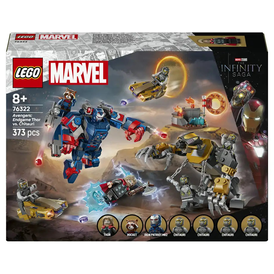 LEGO Marvel Thor vs Chitauri 76322 (373 Pieces)
