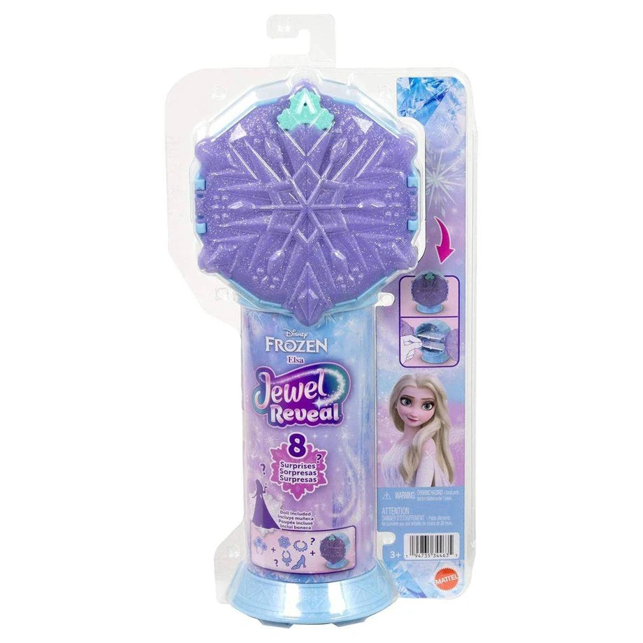 Disney Frozen Elsa Jewel Reveal Doll Playset (8 Surprises)