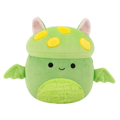 Squishmallows Mushroom Bat Plush (Green/Yellow)