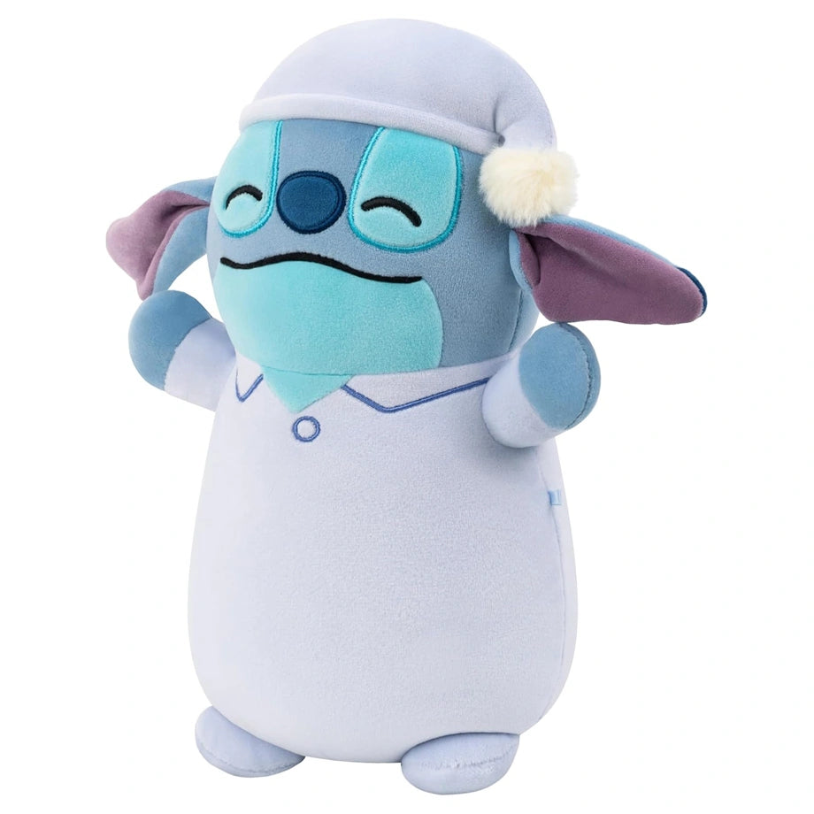 Squishmallows HugMees Stitch Pajama Plush (Blue/White)