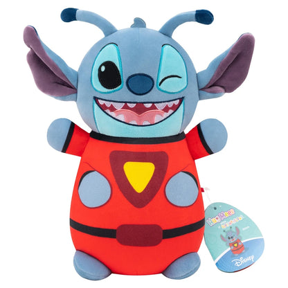 Squishmallows HugMees Alien Stitch Plush (Blue/Red)