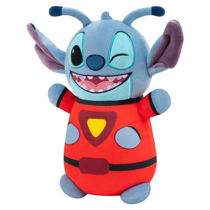 Squishmallows HugMees Alien Stitch Plush (Blue/Red)