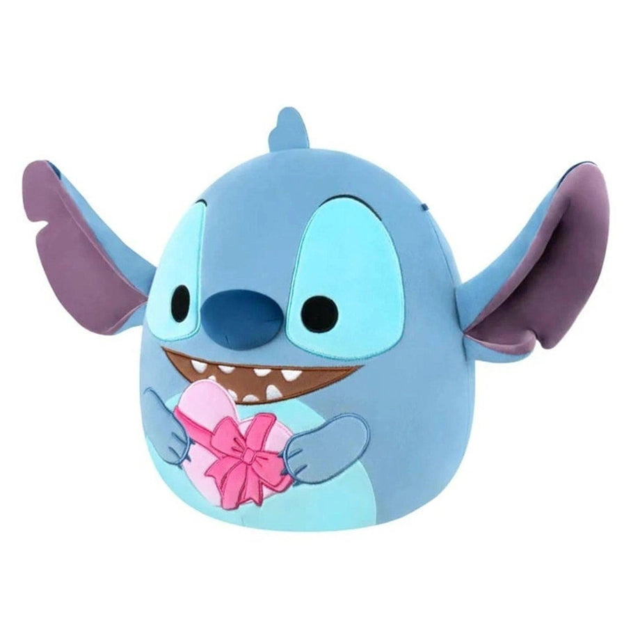 Squishmallows Stitch Valentine Plush (Blue/Pink)