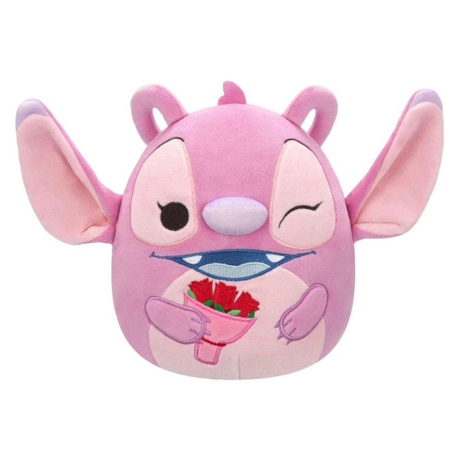 Squishmallows Angel Valentine Plush (Pink/Red)