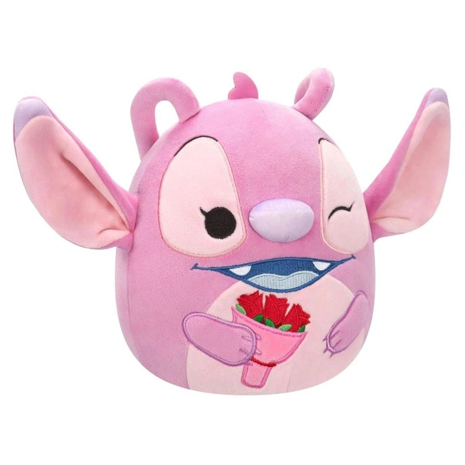 Squishmallows Angel Valentine Plush (Pink/Red)