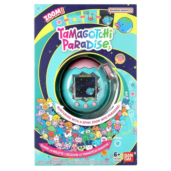 Tamagotchi Connection Paradise Virtual Pet (Mint Green/Pink