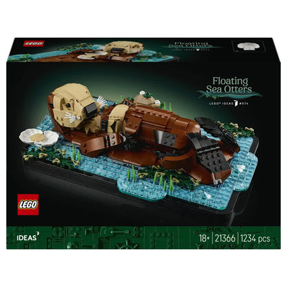 LEGO Ideas Floating Sea Otters 21366 (1234 Pieces)