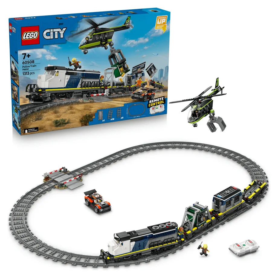 LEGO City Police Train Heist 60508 (1313 Pieces)